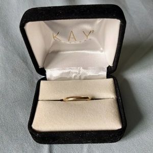 Thin Gold Band Ring